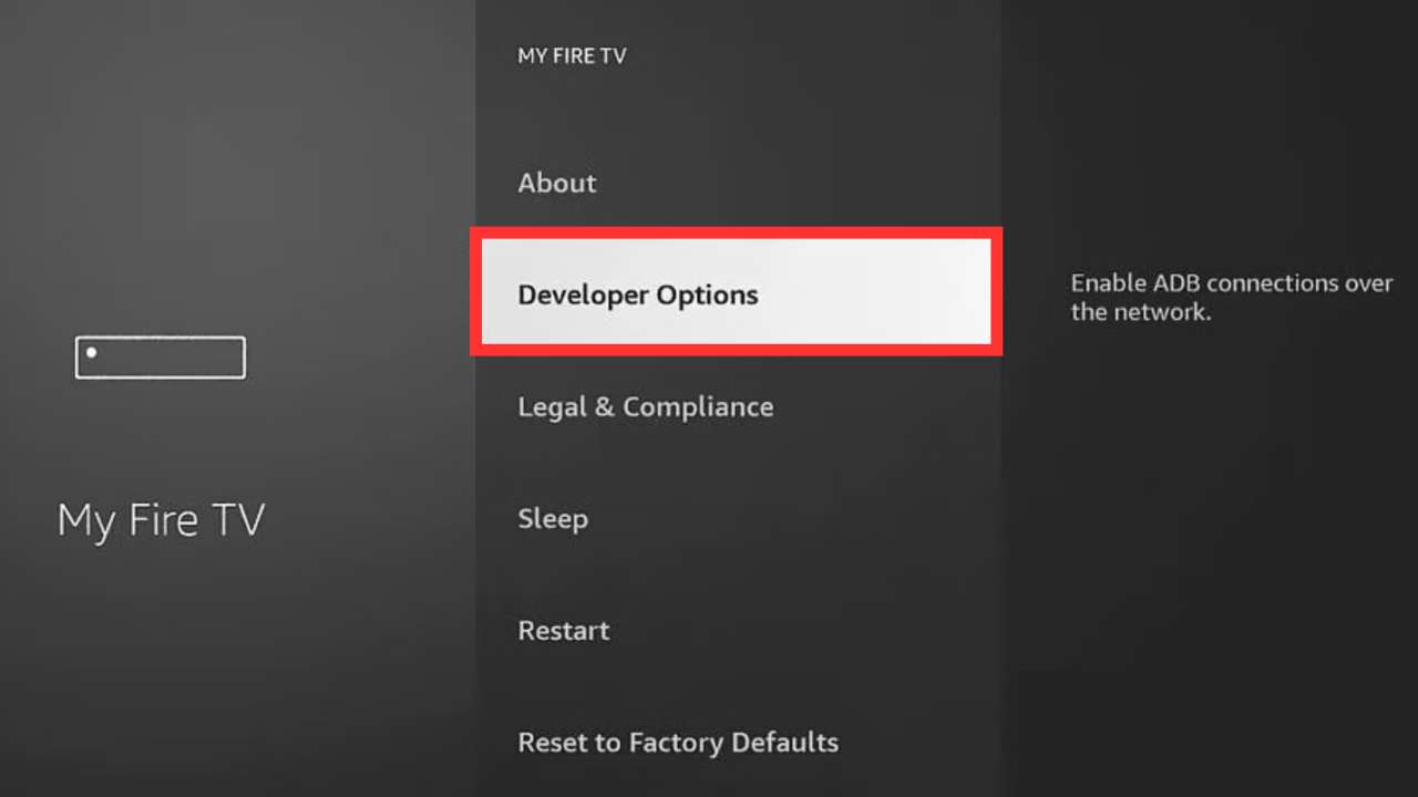 Firestick Developer Mode