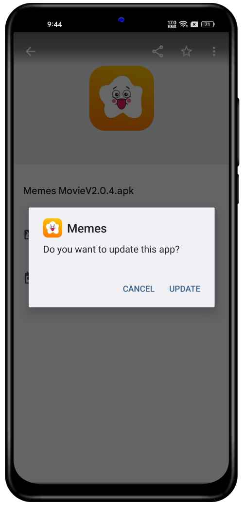 Keep The App Updated